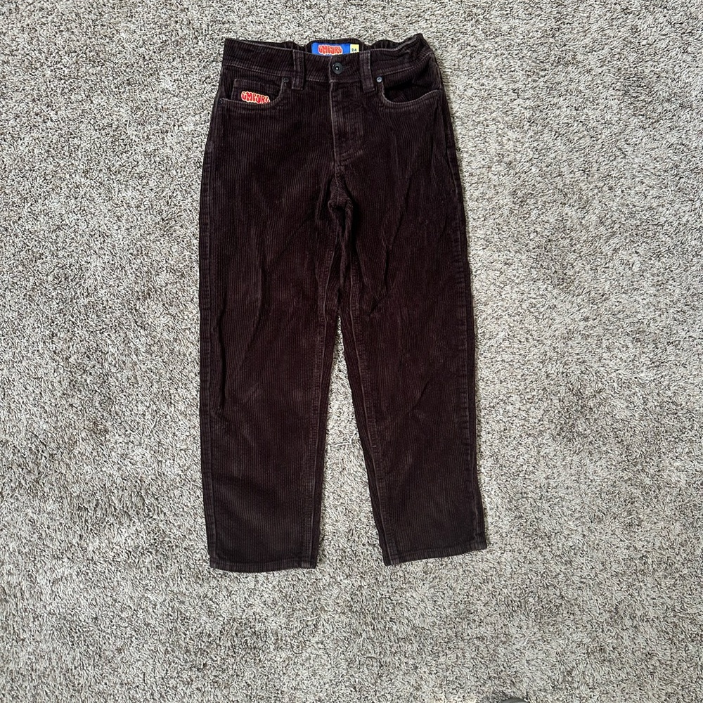 Boys Empyre Brown Corduroy Pants size 24